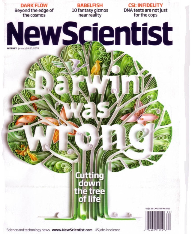 Bài báo trên New Scientist khẳng định Darwin đã sai.
