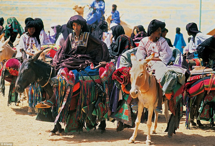Dân số của người Tuareg hiện là khoảng 1 triệu người.