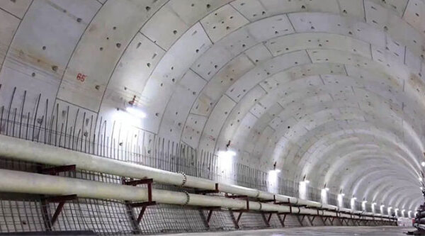 Xem Trung Quốc xây hầm cao tốc 6 làn sâu 70m dưới đáy sông Trường Giang