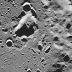 Hình ảnh núi lửa trên Mặt trăng được chụp bởi tàu vũ trụ Luna-25