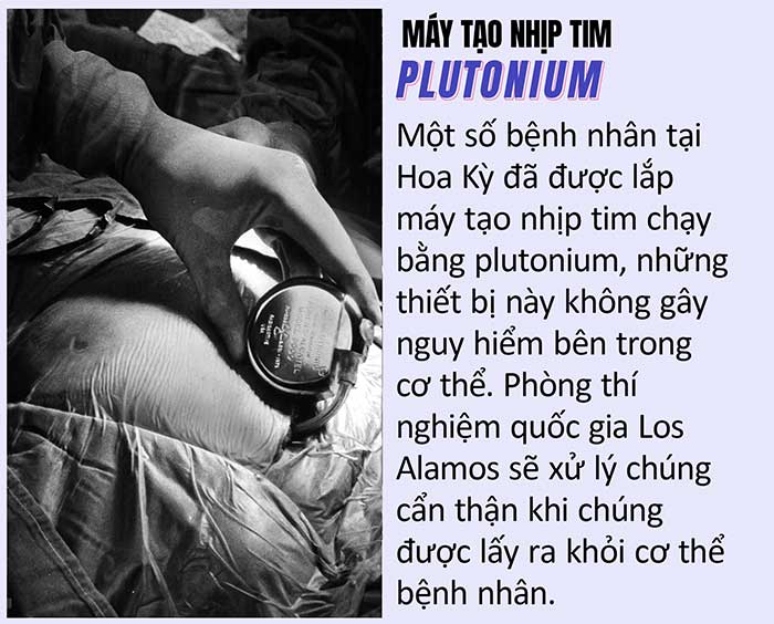 plutonium-9 Máy tạo nhịp tim Plutonium