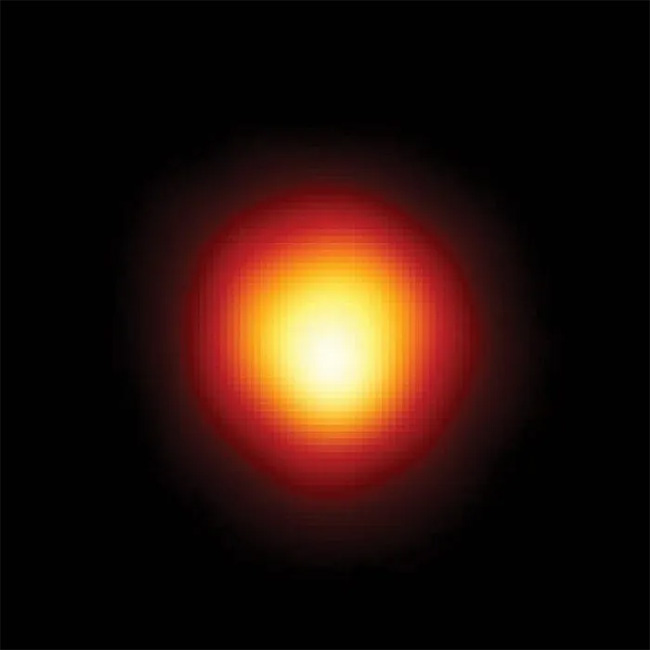 ngoi-sao-betelgeuse-1 Ảnh chụp sao Betelgeuse năm 2019 từ kính thiên văn Hubble.