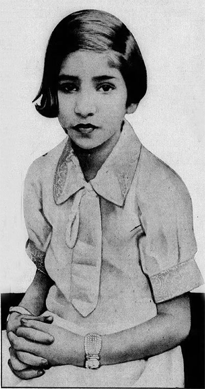 shanti-devi-3 Shanti Devi xuất hiện trên một tờ báo vào năm 1937.