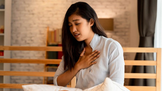 Sự gia tăng áp suất khí quyển gây khó khăn cho phổi của chúng ta.