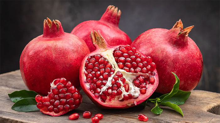 qua-luu-1 Lựu rất giàu chất chống oxy hóa polyphenol.