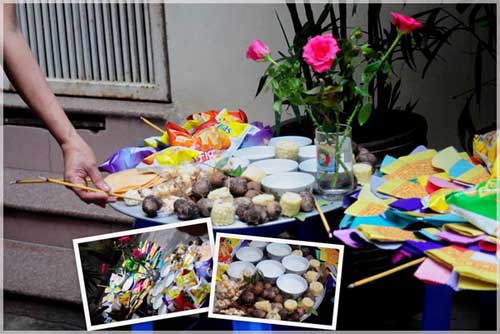 Không được ăn vụng đồ cúng vì đó là đồ dành cho ma quỷ. "Tháng cô hồn" - Những điều kiêng kị và nên làm