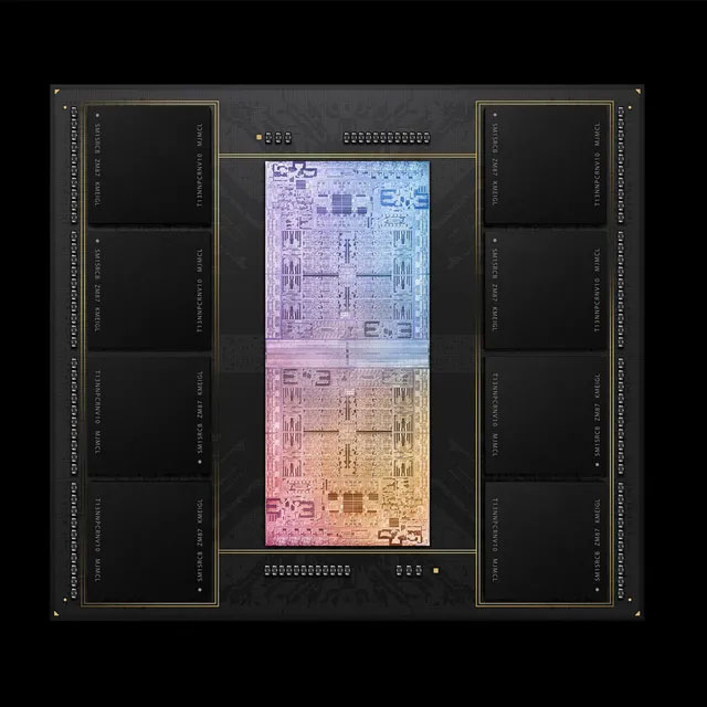vi-chip-1 Chip M1 Ultra của Apple, về cơ bản là 2 chip M1 Max ghép lại với nhau để gia tăng hiệu năng.
