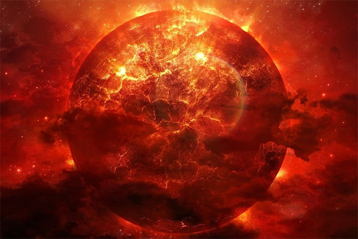 Hình ảnh mô tả về sự khổng lồ của UY Scuti.