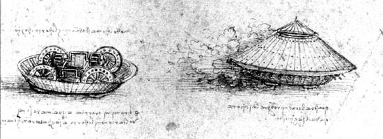 Xe bọc thép 5 thiết kế vượt thời gian của Leonardo da Vinci